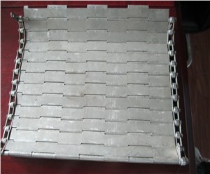 隧道爐配件_不銹鋼鏈板輸送帶