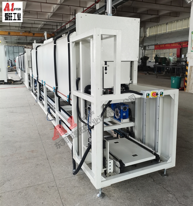 灌膠固化倍速鏈上下回流隧道爐