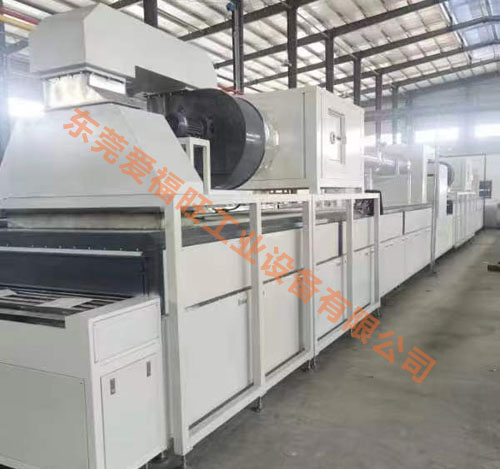 53米軟瓷隧道爐,愛福旺軟瓷設備,軟瓷生產隧道爐烘干線