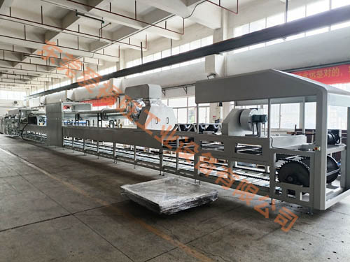 35米軟瓷生產線設備,隧道式軟瓷生產線,加熱固化軟瓷生產線